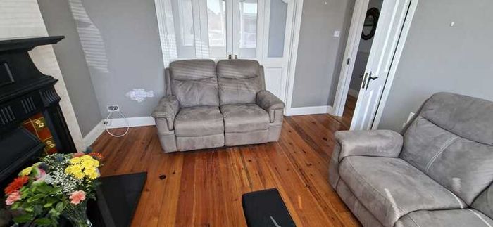 2 two seater recliner sofas