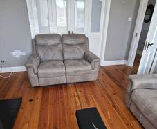 2 two seater recliner sofas