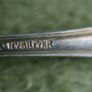 Antique Tea Strainer, Silver plated Spoon Image 5