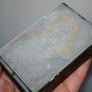 Vintage Metal Printing Plate on Wood Block Photo Negative  Women Image 8
