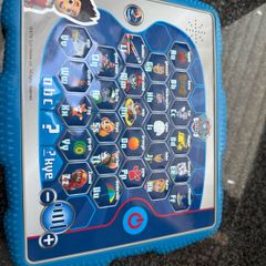 paw patrol electronic letter "pup pad" game