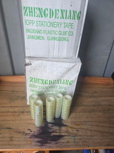 Small rolls of sellotape job lot