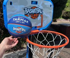 Price Drop! Perfect Condition Basketball Hoop & Ball Set
