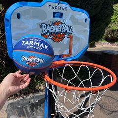 Price Drop! Perfect Condition Basketball Hoop & Ball Set