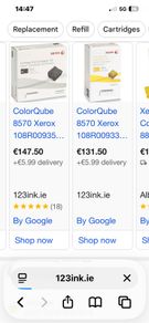 Ink cartridges for Printer