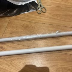 2 Curtain Poles
