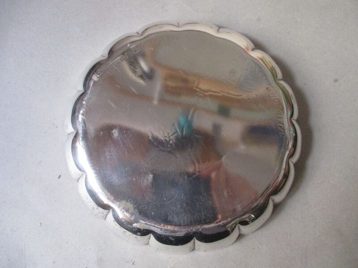 1979 Knock Papal Visit Souvenir Silver Plated Dish