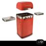 Memphis 2 Burner 1950s  Retro BBQ Image 6