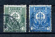 Ireland 1933 Scott # 88-89 Holy Year 1933-34 Complete Set : Fine Used