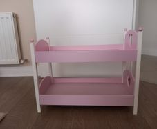 Baby doll wooden bunkbed