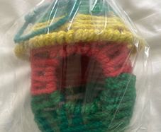 Garden Bird House with Rope.