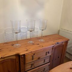 Tall Candle Holders x 3