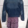 BNWT Savida Girls Dress Free Denim Jacket Image 3