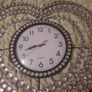Crystal heart clock Image 2