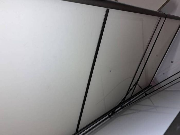 Two wardrobe sliding doors
