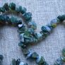 Moss Agate chip beads, Gemstone beads,Jewellery making supplies.Craft supplies Image 2