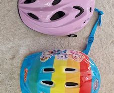 Bundle of 2 Kids Bike/Scooter Helmets (Paw Patrol & Pink)