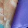 vintage fabric  in purple or orange Image 7