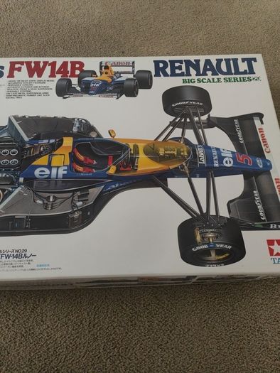 Tamiya 1/12 Williams FW14B Renault, Nigel Mansell 1992. 12029