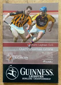 2006 Kilkenny v Wexford - GAA Leinster Senior Hurling Championship Final Programme