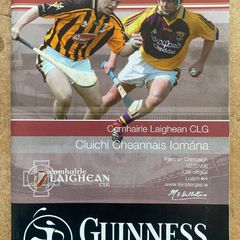 2006 Kilkenny v Wexford - GAA Leinster Senior Hurling Championship Final Programme