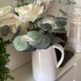 ShabbyChic Jug with Flowers Image 2
