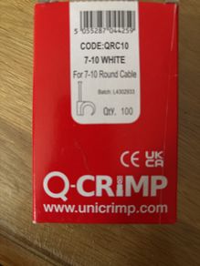Q-Crimp 7-10mm White Crimps