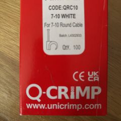 Q-Crimp 7-10mm White Crimps