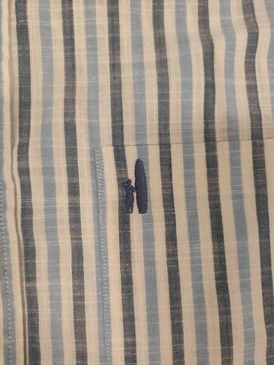Johnnie O Button Down Striped Shirt Mens Medium