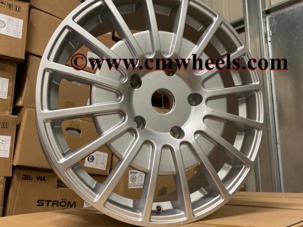 18 20" Inch OZ wheels Ford Transit Custom Van centre bore 65.1 5x120 silver