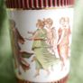 Vintage Colibri Grecian Fresco Design Porcelain Lighter - Handmade In Italy-Fiorentine collectible vintage lighter Image 10