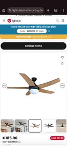 Ceiling Fan Light - brand new in box
