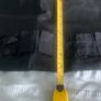 Black satin skirt. Size 8 Image 8