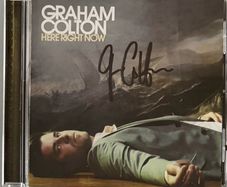 Graham Colton - Here Right Now. Autographed US copy. Perfect condition.