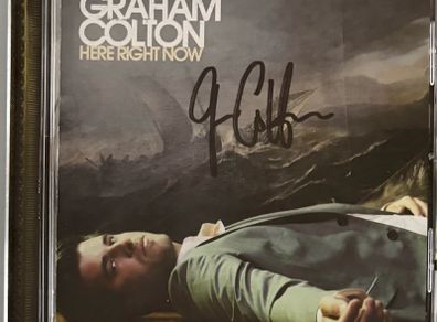 Graham Colton - Here Right Now. Autographed US copy. Perfect condition.