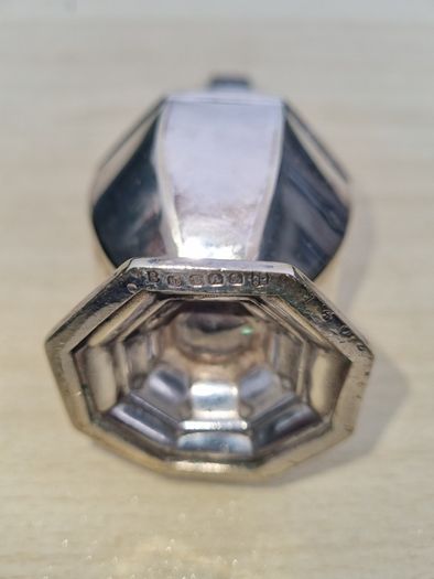 Antique sugar bowl (caster) in the Edwardian style from the beginning of the 20th century.