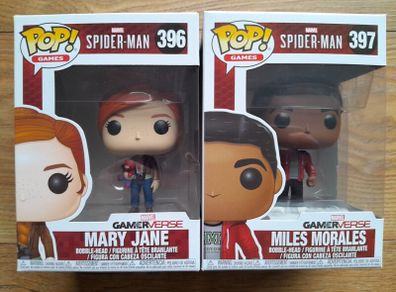 Funko Spiderman: Miles Morales & Mary Jane Bundle