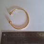Gold Torc Bangle Image 5