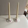Wedgwood candle holders beautiful in meadow Sweet pattern Image 3