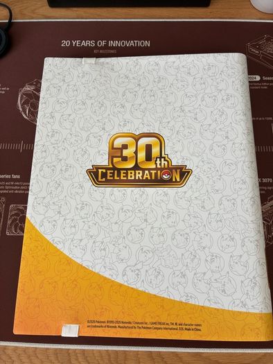 Pokemon 30th Celebrations Binder - Loaded with Cards