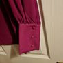 PLUS SIZE (22) NEXT Pink Chiffon Blouse. New Image 2