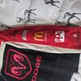 Original Vintage Nascar Racing Leather Jacket Dodge McDonalds Image 5
