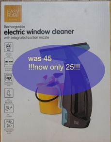 electric portable window cleaner