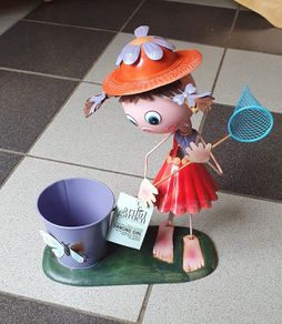 BNWT - A Novelty Planter - The Artful Garden Dancing Girl - Size in Pics - #