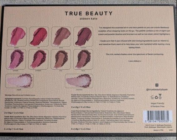 True Beauty by Aideen Kate Palette and Pencil