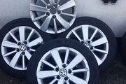 vw golf higline alloys