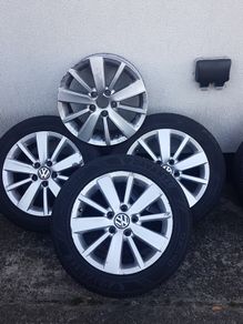 vw golf higline alloys