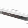 Floating TV Stand 180 cm in Wall Mount Entertainment Center with Cable Hole, Modern Floating TV Shelf with Storage Cabinet, Particle Board Console for DVD Player, Cable Box, Game Console, White Image 6