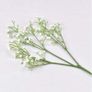 5Pcs Artificial Flowers, Fake Flowers Silk Plastic Artificial Gypsophila Realistic Flower Arrangements Wedding Decoration Table Centerpieces(White) Image 3