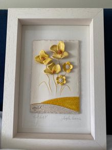 Angela Kearns Framed Ceramic